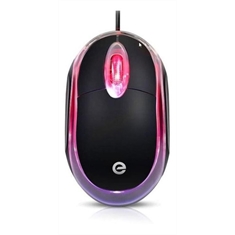 Mouse Óptico USB LED 1000dpi - Exbom MS-9